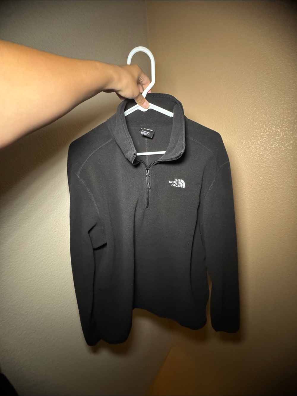 The North Face Black Half-Zip Fleece Jacket